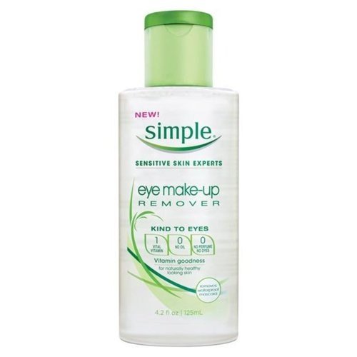 Simple Eye Make-Up Remover 4.2 Ounce (124ml) (3 Pack)