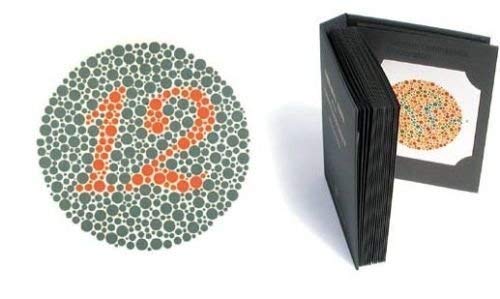 Ishihara Test Chart Books for Color Deficiency 24 Plates.