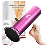 Picture of HayZBao Electric Foot Callus Remover with 60 Pcs Sandpaper Discs - Electric Callus Remover for Feet,Pedicure Tool for Dead Skin (Matte Purple)