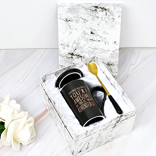 Maustic Thank You Gifts, Sometimes You Forget You'Re Awesome Coffee Mug For Women Men thumb #8
