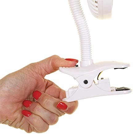 Dreambaby Pram Fan, Caged Stroller Fan for Babies, Adjustable Clip-On Fan - Image 5