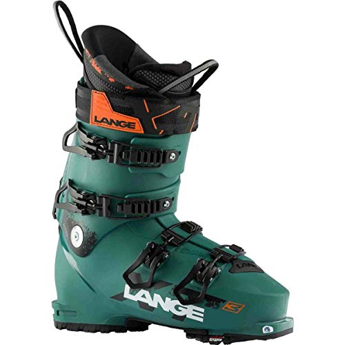 LANGE Xt3 120 Jungle Green avec flex rigide pour freeride engagé