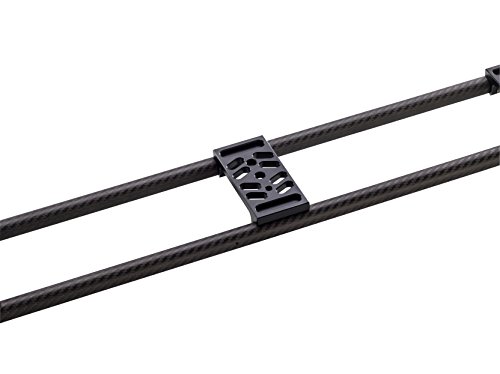 Image of Benro MoveOver8B Carbon-Fiber Slider with Case - 35.4″ Travel Rail, 18 mm Dual Rails, Adjustable Legs, 3 /8″ Head Mount (C08D9B)