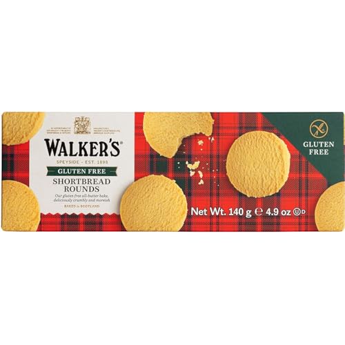 Generic - Walkers Gluten free Shortbread Rounds 140 gr Biscuits au beurre