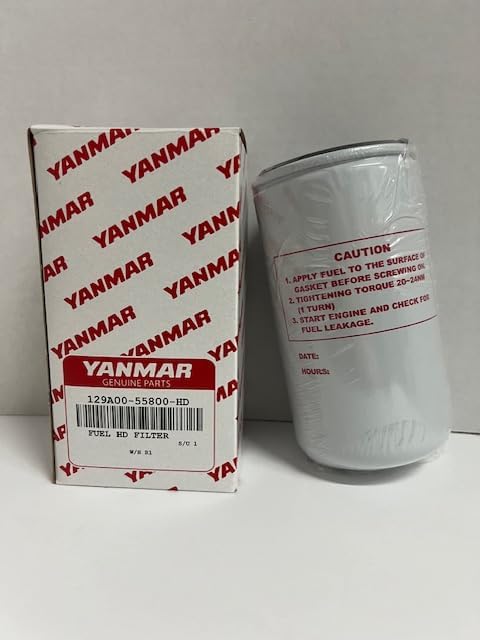 Yanmar 129A00-55800-HD Heavy Duty Ultra High Efficiency Fuel Filter