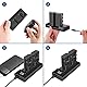 Neewer Ersatz-Akku NP-F550 mit Dual-Ladegerät für Sony NP-F970 F750 F560 F530 F570 CCD-SC55 TR516 TR716 etc. 2 Stück