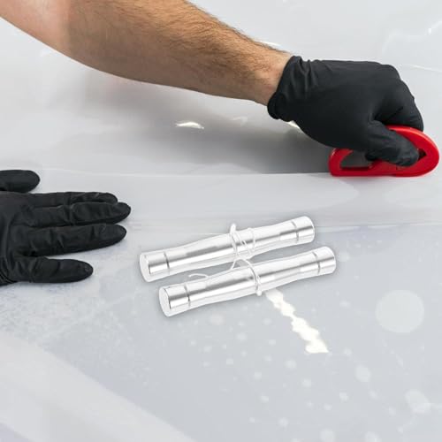 Kit para quitar insignias con corte limpio de aleación plata para carrocerías de vehículos 7