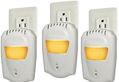3 Pack.Anion Air Purifier with Yellow bug repellent light.Newest Ionic Air Purifier,Anion Ionizer,Air Refresher.SGS Test Report.Direct Plug-in.Eliminating Odors,Dust,Pollen. Anion:Negative Charged Ion