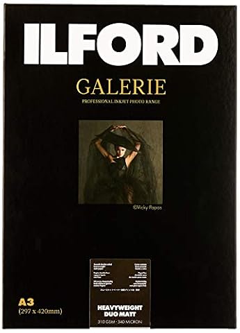 ILFORD GALERIE Heavyweight Duo Matt 310 gsm A3-297 mm x 420 mm 25 arkuszy