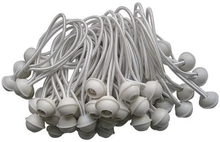 Ball Bungee Snuggers, Elastic, PK50