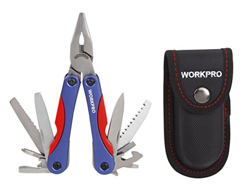 WORKPRO 15-In-1 Multi-Purpose Pliers, Multi-Tool,W014014A