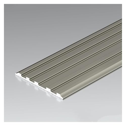 アンチノンスリップ階段ノージング、 階段段鼻エッジトリム アルミ製踏板 マルチカラー 90x4-5cm(Grays,90x4cm)