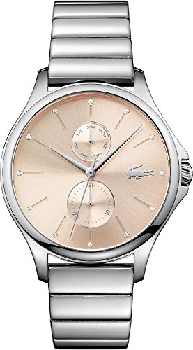 Preisvergleich Produktbild Lacoste Unisex Multi Zifferblatt Quarz Uhr mit Edelstahl Armband 2001026