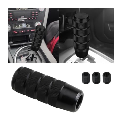 CGEAMDY Manueller Schalthebel Getriebekopf Schalthebelknauf, Schalthebelknauf Aus Aluminiumlegierung, 9.5cm Automobil LKW Motorsport Manueller Stick Schaltknauf, Dekoratives Autozubehör(Schwarz) CGEAMDY Manueller Schalthebel Getriebekopf Schalthebelknauf, Schalthebelknauf Aus Aluminiumlegierung, 9.5cm Automobil LKW Motorsport Manueller Stick Schaltknauf, Dekoratives Autozubehör(Schwarz)