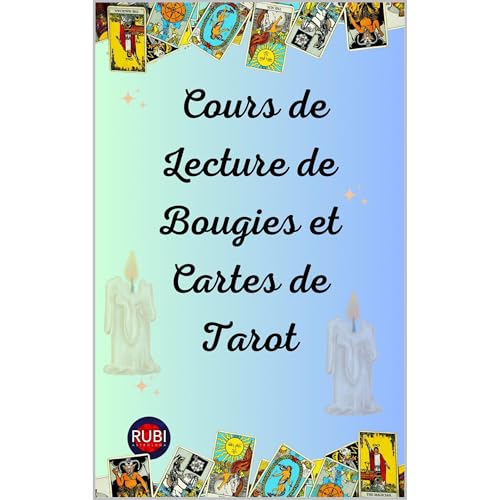 Cours de Lecture de Bougies et Cartes de Tarot Audiolibro Por Angeline Rubi, Alina A Rubi arte de portada