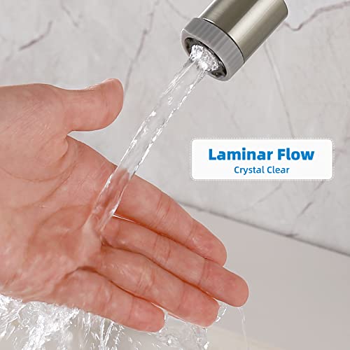 CHIATAOMA Aerador de Torneira Giratória, Bico de Torneira de 3 Funções, Acessório de Torneira de Pia