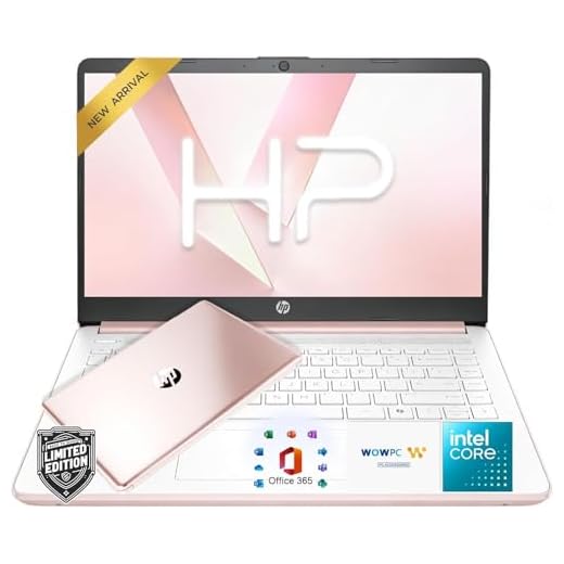 HP 14" Everyday Laptop • Copilot AI • Latest Intel 4-Core N150 Processor • 4GB RAM • 128GB SSD • 2026 Edition • Windows 11 • Microsoft 365 • Thin & Portable
