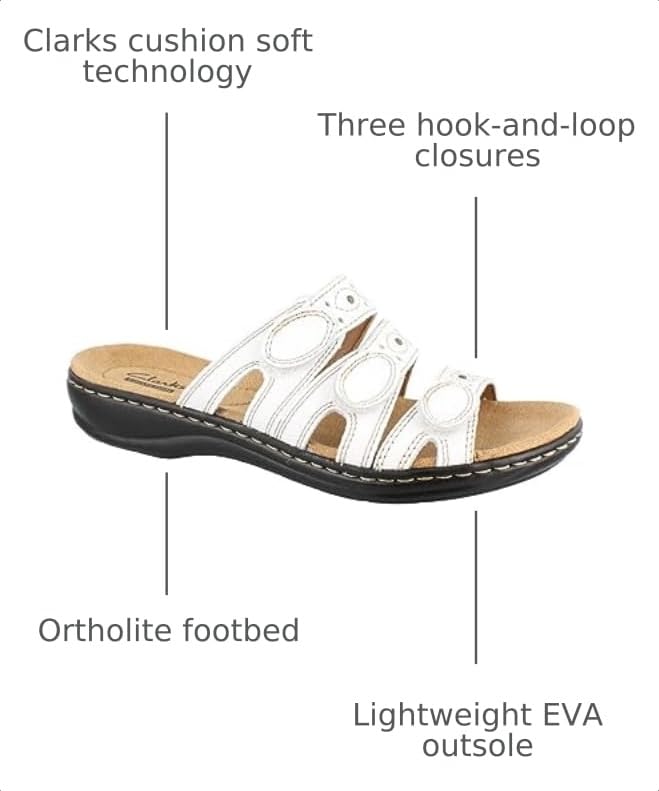 Image of Clarks Women's Leisa Cacti Q Slide Sandal