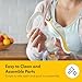 Medela Harmony Manual Breast Pump, Compact Swiss Design with PersonalFit Flex Shields and Medela's 2-Phase Expression Technology