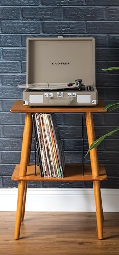 Image of Crosley CR8005F-TE Cruiser Plus Record Player, Taupe