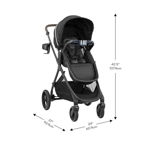 Evenflo Shyft Intuiti+ Stroller - Dubhan Black by Evenflo - Image 6