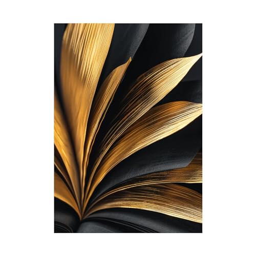 Impression sur toile fleur abstraite pour grand salon chic