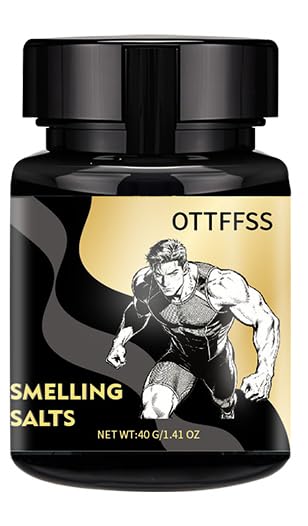 Smelling Salts 40g for Women/Men Wake Up for Athletes, Instant Energy Salts for Instant Energy &...