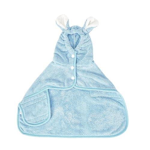 Dog Towel - フード付きペットバスタオル,吸収性 ペット バスケット コート シャワー 冬 ?外 屋内 ビーチ プール - 冬・ビーチ・アウトドア・家庭用・誕生日・ハロウィン・クリスマス