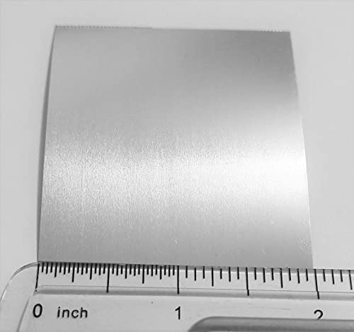 Image of Argentium Silver Solder Sheet 2 inchx2 inch 30 Gauge 4DWT Made in USA by CRAFT WIRE (Easy)