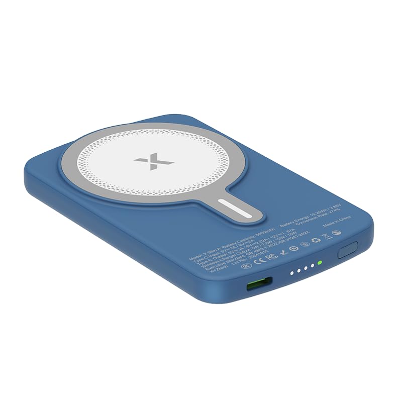 XYZtech X Slim A Wireless Power Bank - 5000 mAh - Ultra Thin - 0.39