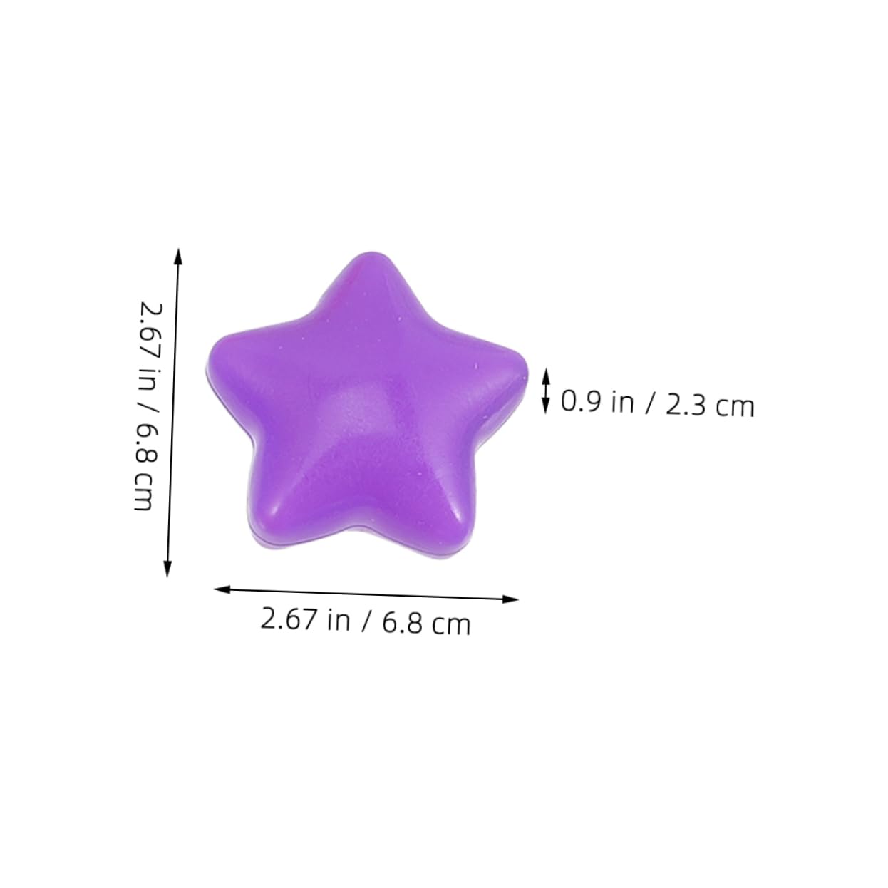 80pezzi Palline Colorate Forma Cuore e Stella Palline Oceaniche Per Piscina Giochi Ragazzo Ragazza Ragazza Morbide e Indistruttibili Per Tende Gioco e Vaschette Idee Regalo Feste e