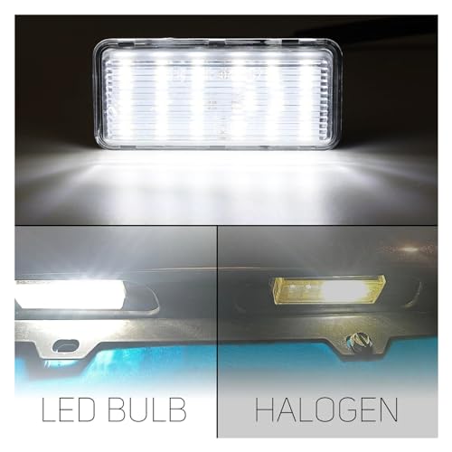 Luz de LED para placa matrícula Toyota Prado 120 soluciona error 4