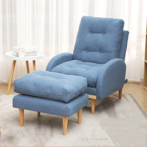 HCP Nursing Glider Infermieristica reclinabile Maternità sedia poggiapiedi, divano sedia di svago, 3 Cambio regolabile in altezza con ispessito molle dell'ammortizzatore Sedia