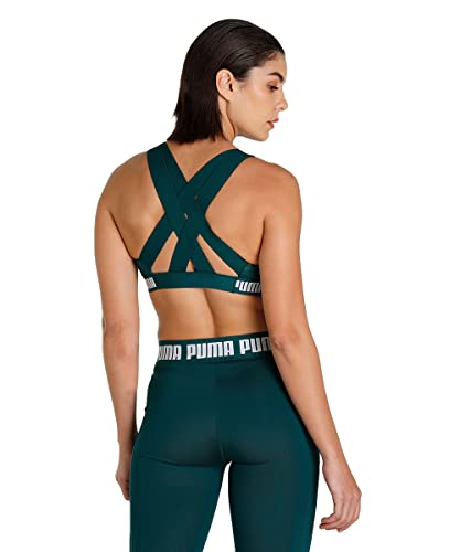 Image of Puma Women Polyester Lightly Padded Wirefree Sports Bra