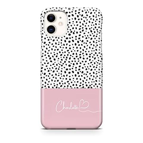 iCaseDesigner Personalised Polka Dot Phone Case Cover