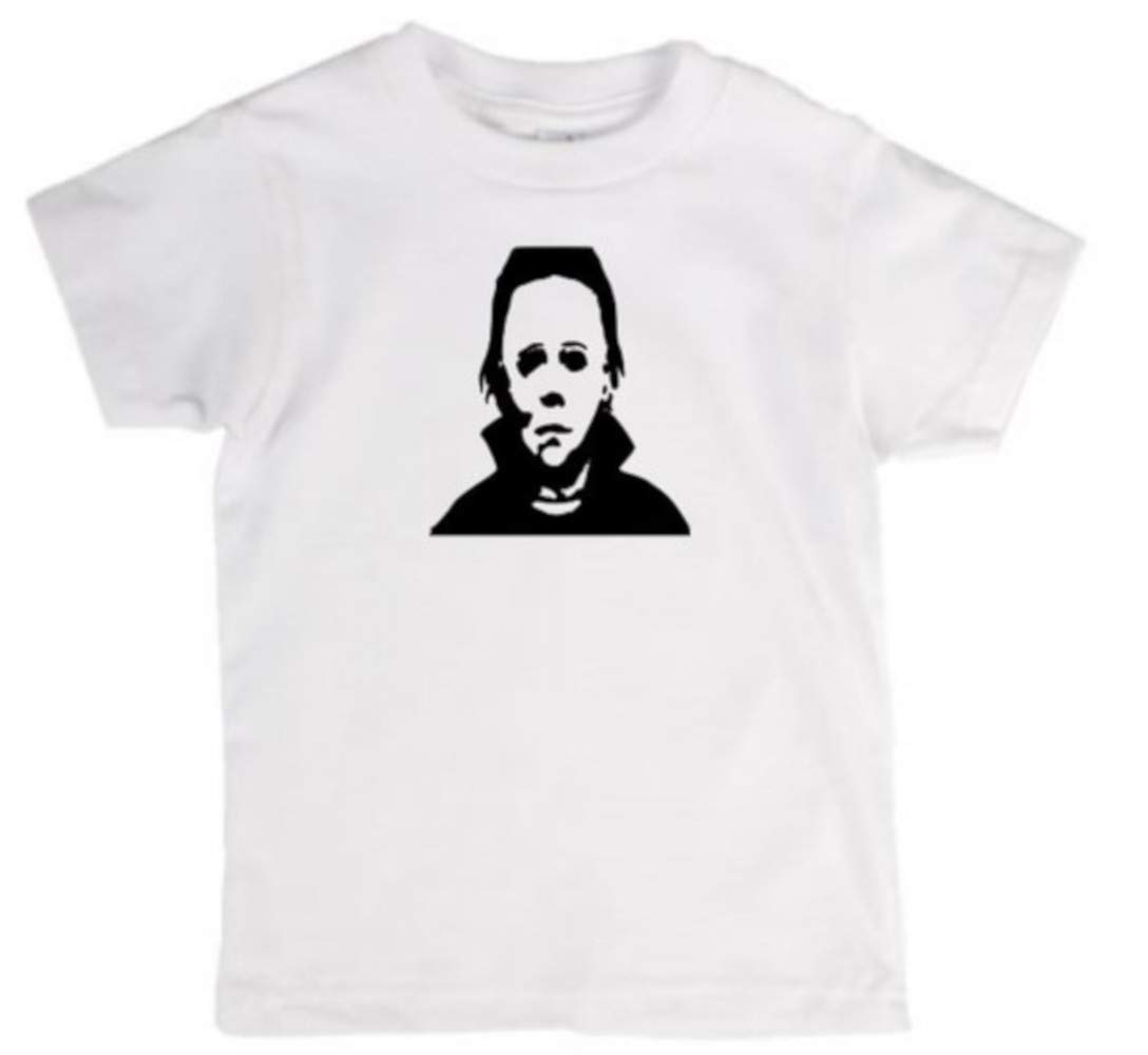 Michael Myers Halloween Kids Toddler Youth T Shirt (3T) White