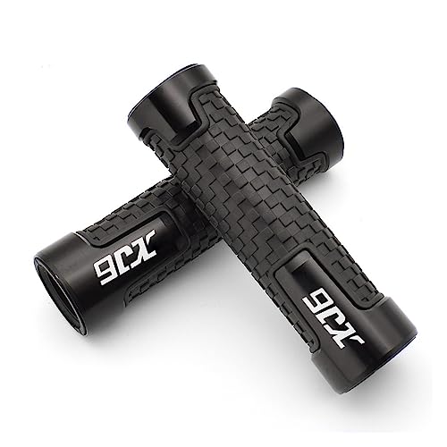 Seulomo Puños Moto, Empuñaduras de Manillar Motocicleta, F para Y-amaha XJ6 N / XJ6 Diversion 2009 2010 2011 2012 2013 2014 2015 XJ6 Motocicleta Empuñadura Manillar Cubremanos Accesorios(Black)