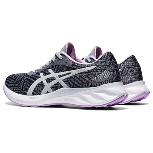 ASICS Women's Roadblast Running Shoes, 7, Sheet Rock/Piedmont Grey3