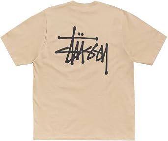 Stussy Basic Logo Short Sleeve T-Shirt Graphic Print