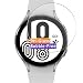 Produktbild Vaxson 3 Stück 9H Panzer Schutz Glas kompatibel mit Samsung Galaxy Watch 4 40mm Schutzfolie Display schutz folie Panzerfolie SchutzGlas folien PanzerGlas Neue