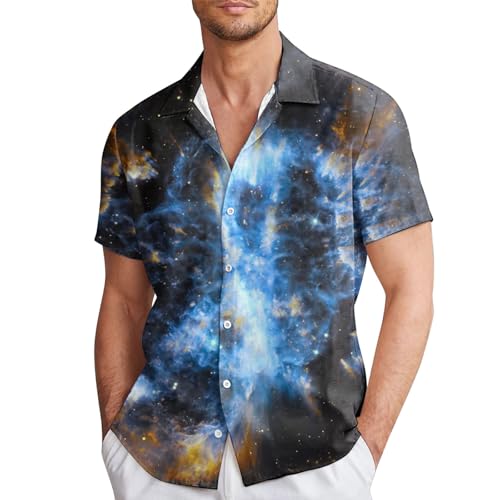 Chemise hawaïenne homme anti-transpiration pour rester frais sans aucune tache