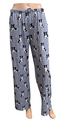 Border Collie Pajamas - Border Collie Gifts â€“ Unisex - Super Soft and Comfortable â€“ Perfect for Border Collie Gifts (X-Large) Blue
