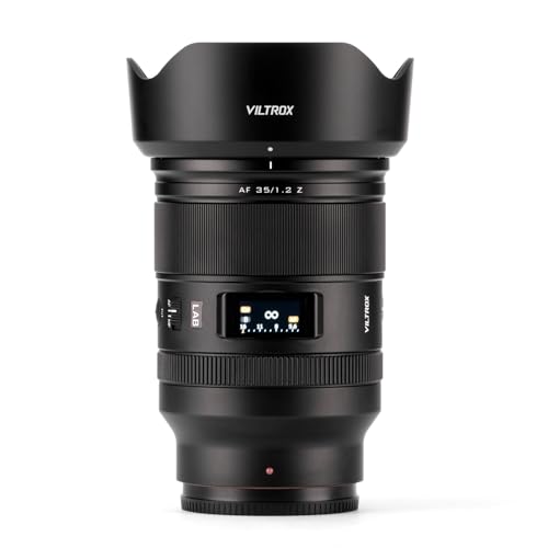 Image of VILTROX 35mm F1.2 LAB Z-Mount Full Frame Lens for Nikon Z, Large Aperture Auto Focus Prime Lens for Nikon Z-Mount Cameras Z30 Z50 Z50II ZFC Z5 Z5ll Z6 Z6II Z6III Z7 Z7II Z8 Z9 ZF ZR
