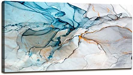 DZL Art A73850 Framed Wall Art Colorful Abstract Painting Background Canvas Wall Art Print Painting for Wall Decor Home Decor