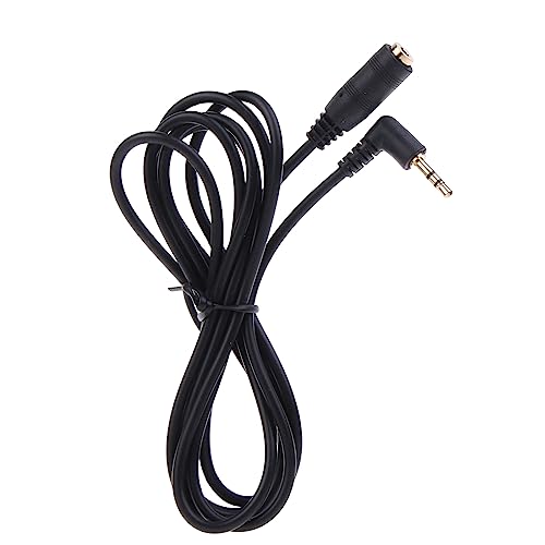 Cable adaptador 2.5mm macho a hembra con ángulo miniatura 3