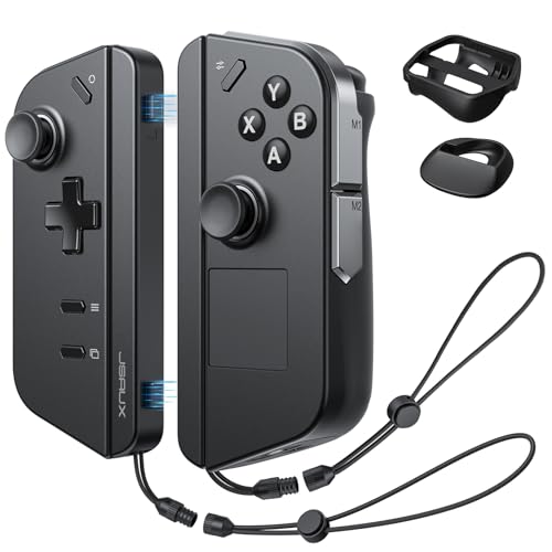 JSAUX Handle Strap Kit Compatible with Legion Go, 3-Piece Set (Handle Strap, Support Base, Silicone Protective Cover), Magnetic Wrist Strap Set Compatible with Legion Go Controller