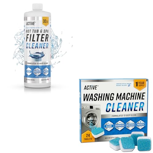 ACTIVE Hot Tub & Spa Filter Cleaner and Washing Machine