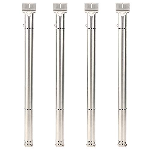 DECDEAL 4-Pack 15 15/16 '' Queimador de Tubo de Aço Inoxidável Compatível com Charbroil Grill Part
