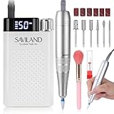 SAVILAND Nail Drill Professional: 50000RPM PRO Nail Drill Machine - 2024 Model,Amazing Faster Removel Any Acrylic Nails, Powerful & Anti Shaking|Perfect Choice for Nail Salon & Pedicure
