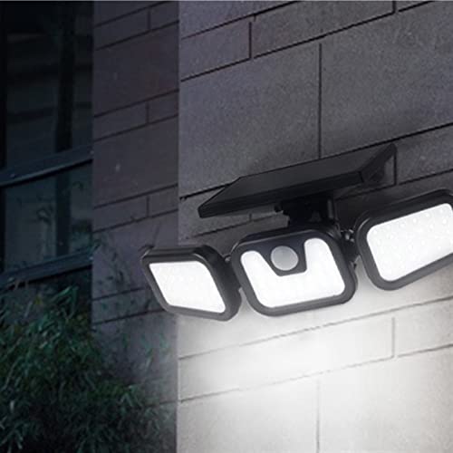 Spots lumière solaire extérieure 3 côtés avec induction grand angle - 4